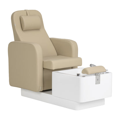 Pedikérské kosmetické křeslo SPA Sillon Elysia béžové
