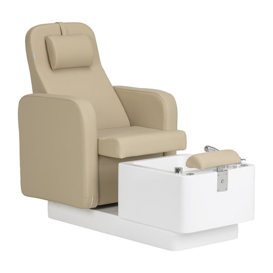 Pedikérské kosmetické křeslo SPA Sillon Elysia béžové