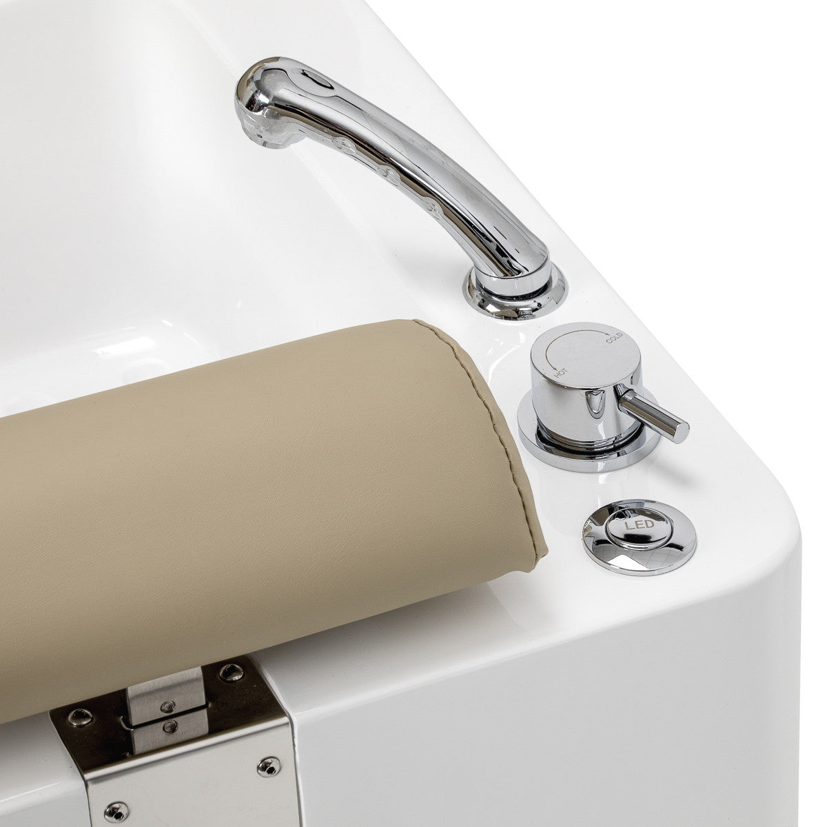 Pedikérské kosmetické křeslo SPA Sillon Elysia béžové