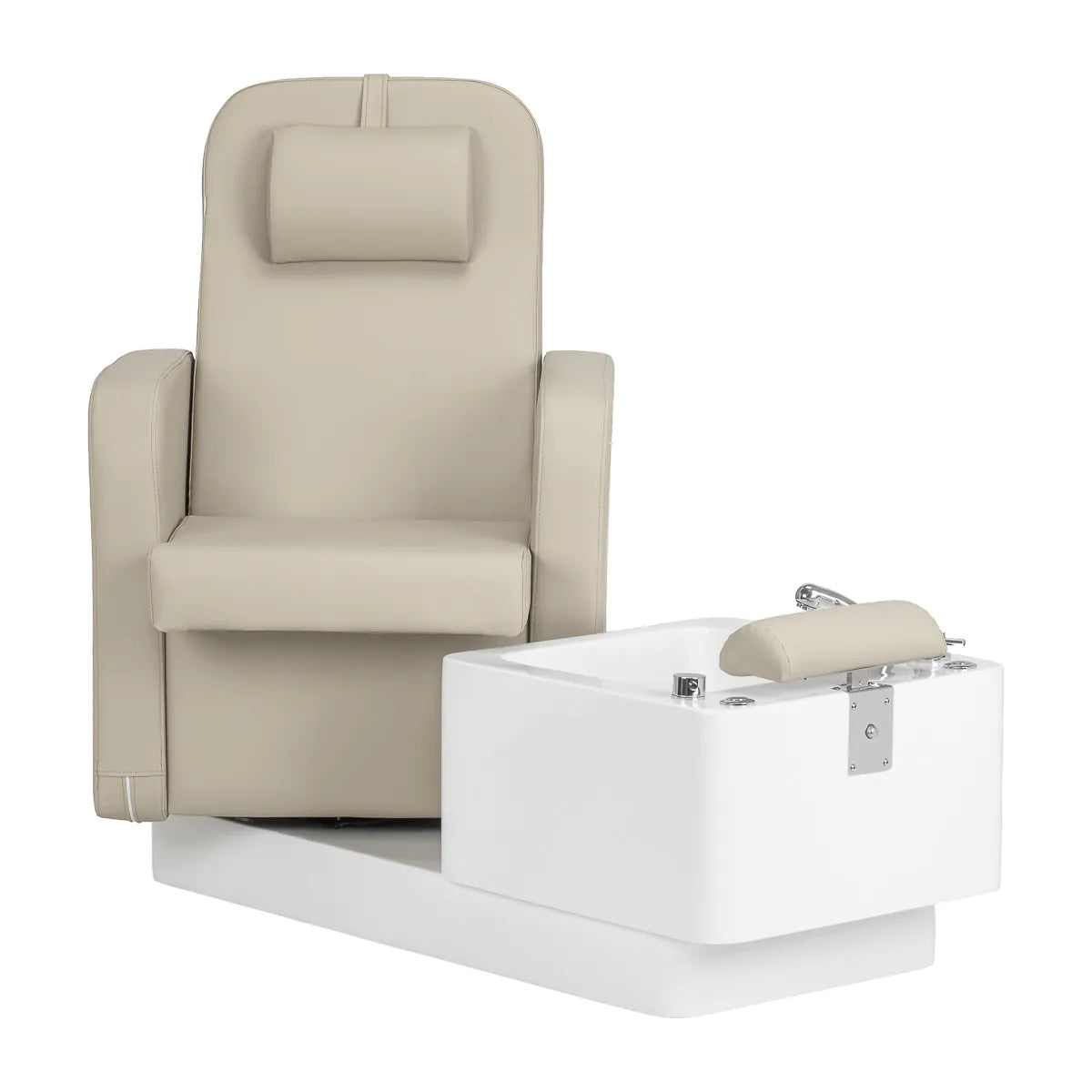 Pedikérské kosmetické křeslo SPA Sillon Elysia krémové
