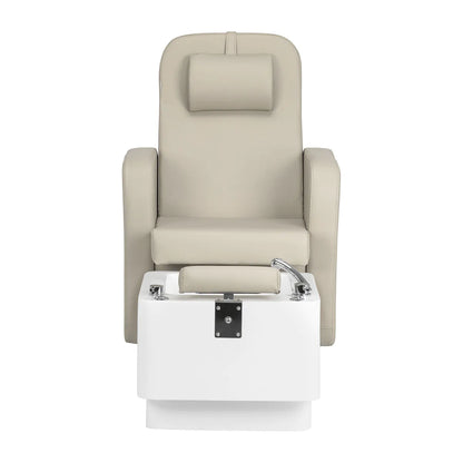 Pedikérské kosmetické křeslo SPA Sillon Elysia krémové
