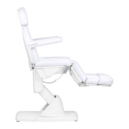 Kate electric podiatry chair, 4 actuators, cool white