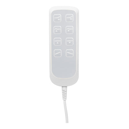 Kate electric podiatry chair, 4 actuators, cool white