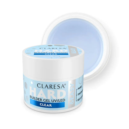 CLARESA HARD&amp;EASY BUILDER GEL PRŮHLEDNÝ 12g