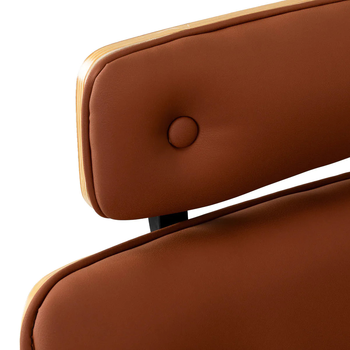 Hairdressing chair Gabbiano Florencja in brown with a black base