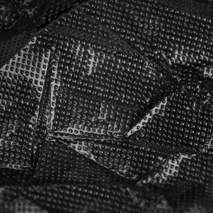 Einweg-Plastikfolie mit Gummiband schwarz 5 Stk.