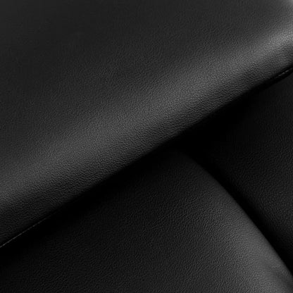 Sillon Alba schwarzer Wimpernbehandlungsstuhl mit goldenem Fuß