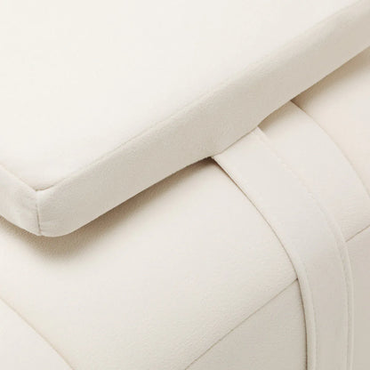 Sillon Umbra Wimpernbehandlungsstuhl weiß mit goldenem Untergestell