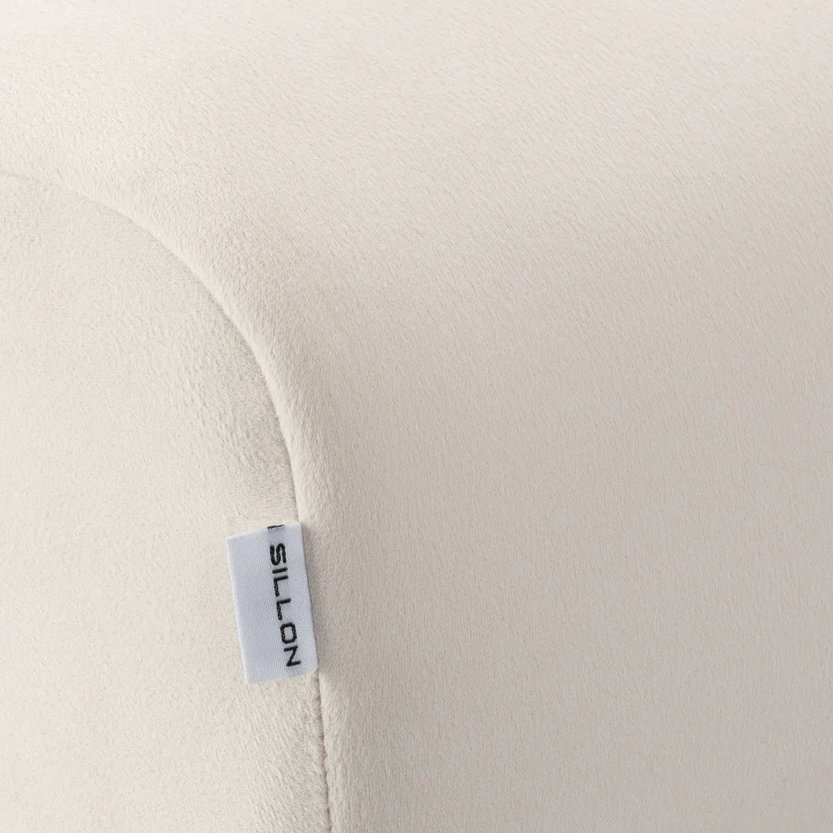 Sillon Umbra Wimpernbehandlungsstuhl weiß mit goldenem Untergestell