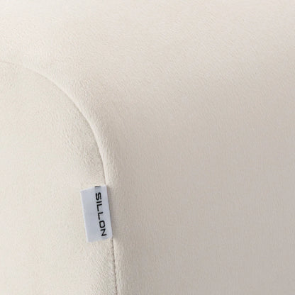 Sillon Umbra Wimpernbehandlungsstuhl weiß mit goldenem Untergestell