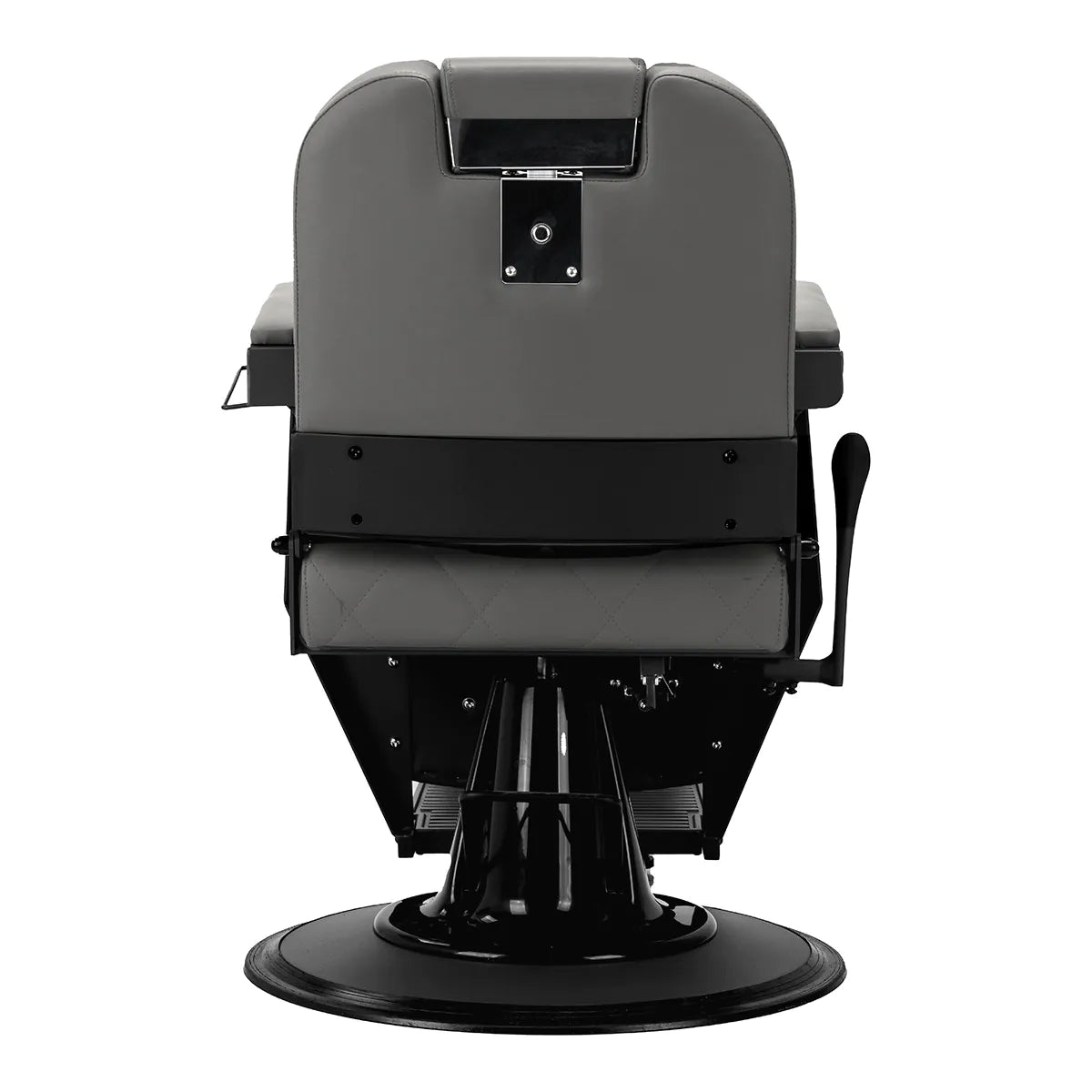 Gabbiano barber chair Bruno graphite with a black base