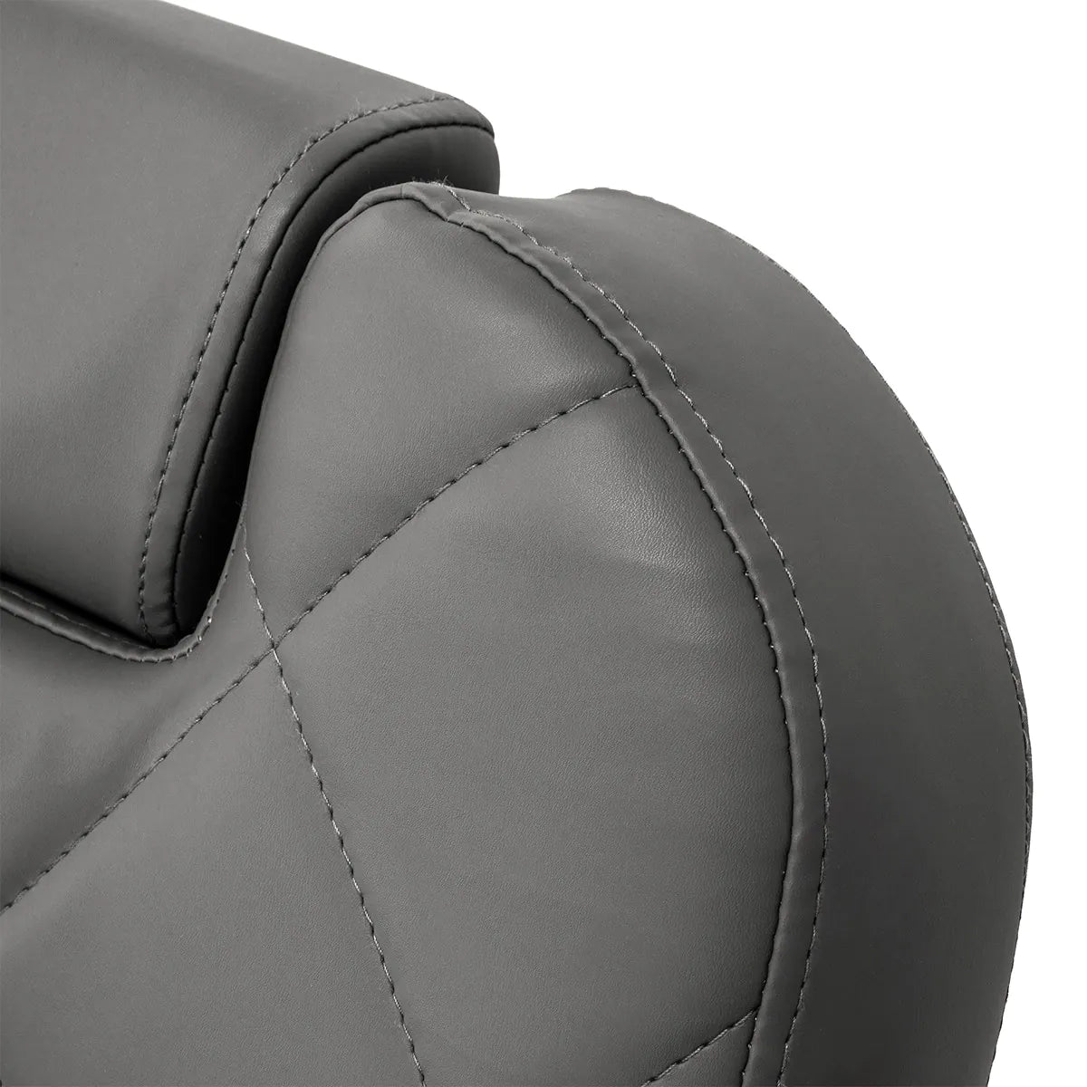 Gabbiano barber chair Bruno graphite with a black base