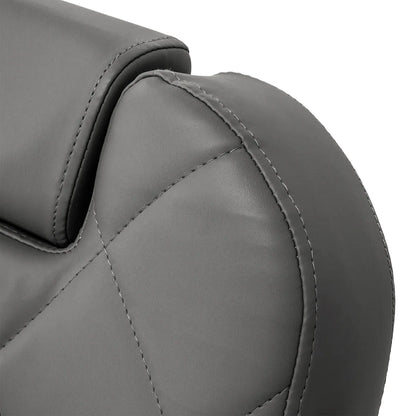Gabbiano barber chair Bruno graphite with a black base