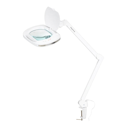 Elegante 6030 magnifying lamp with 60 SMD LEDs for worktops, with adjustable light intensity