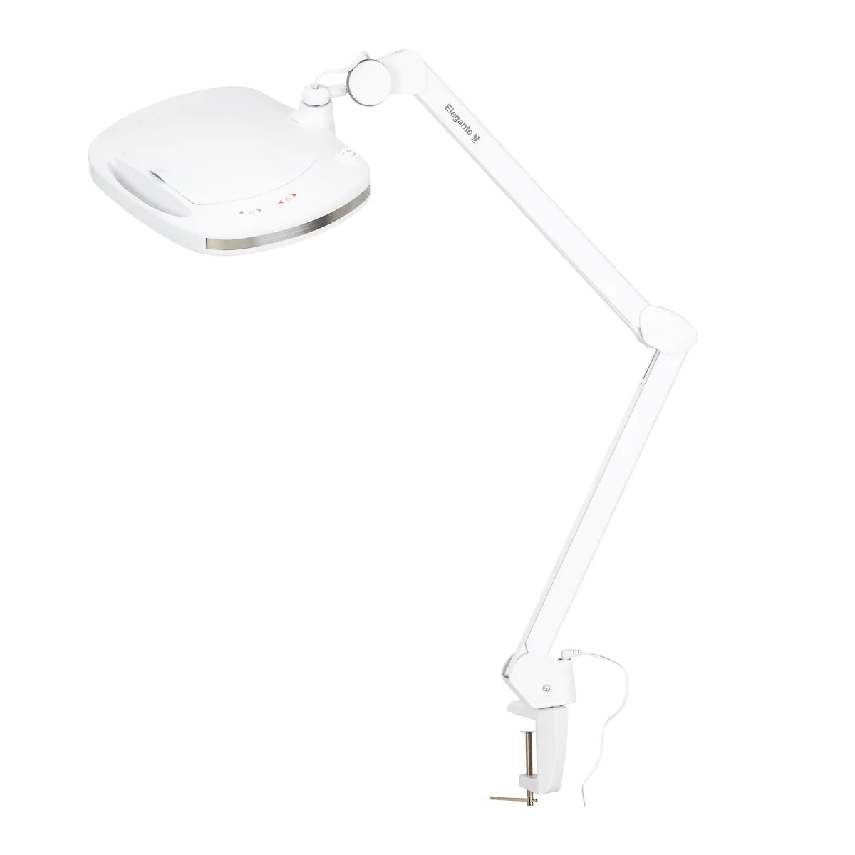 Elegante 6030 magnifying lamp with 60 SMD LEDs for worktops, with adjustable light intensity