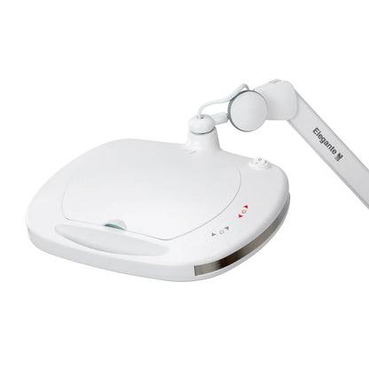 Elegante 6030 magnifying lamp with 60 SMD LEDs for worktops, with adjustable light intensity