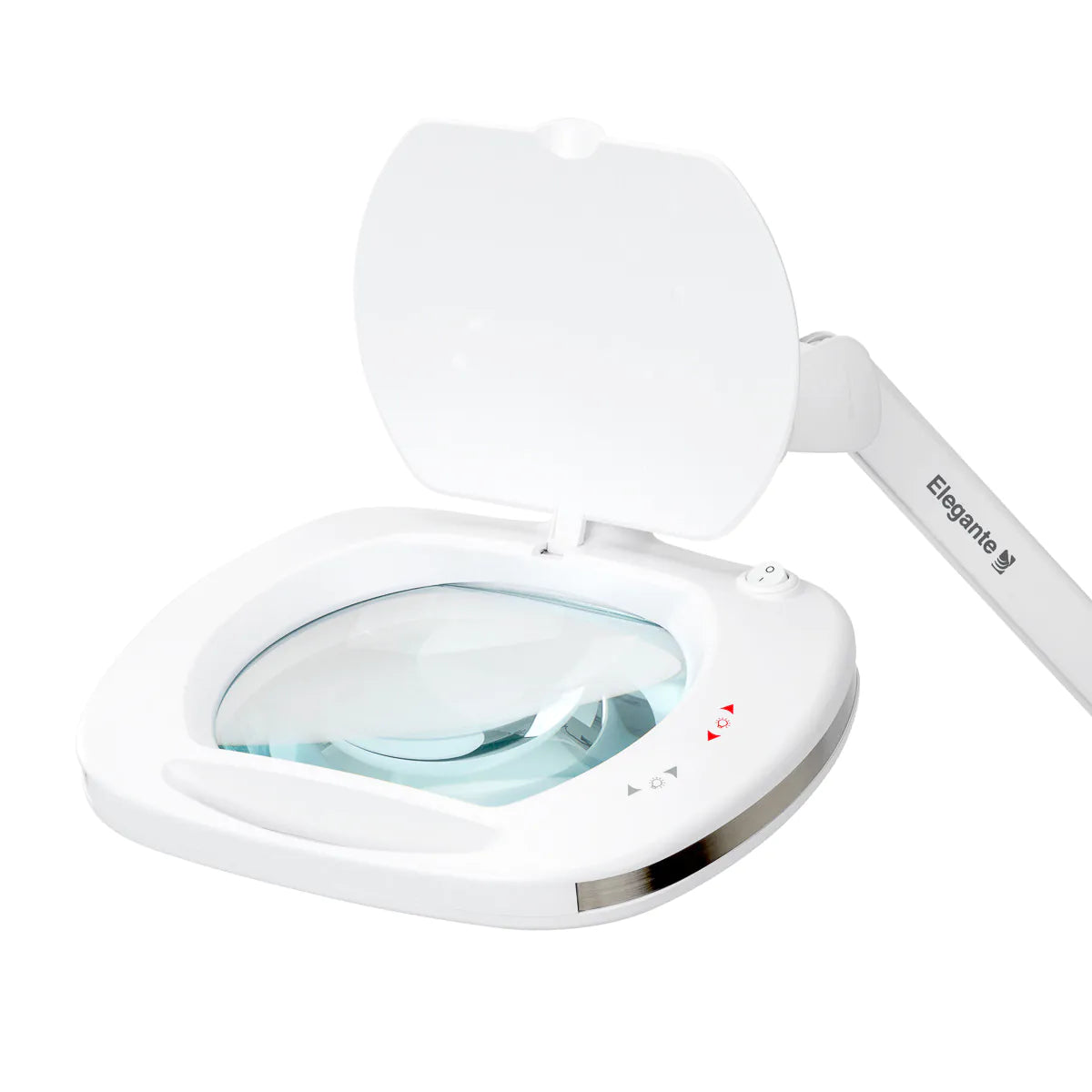 Elegante 6030 magnifying lamp with 60 SMD LEDs for worktops, with adjustable light intensity