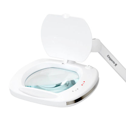 Elegante 6030 magnifying lamp with 60 SMD LEDs for worktops, with adjustable light intensity