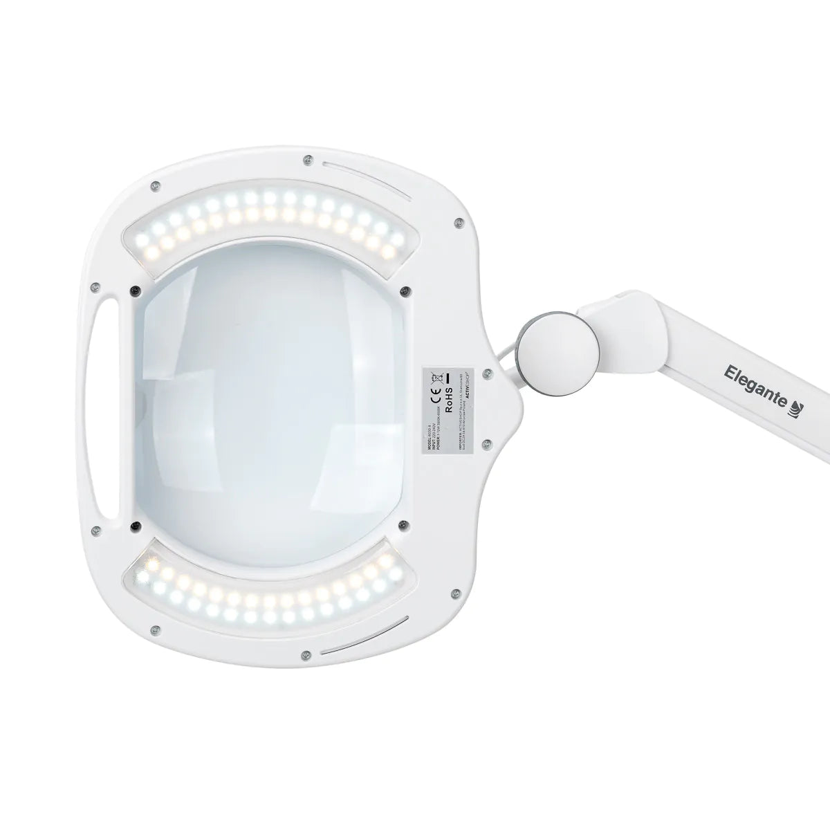 Elegante 6030 magnifying lamp with 60 SMD LEDs for worktops, with adjustable light intensity