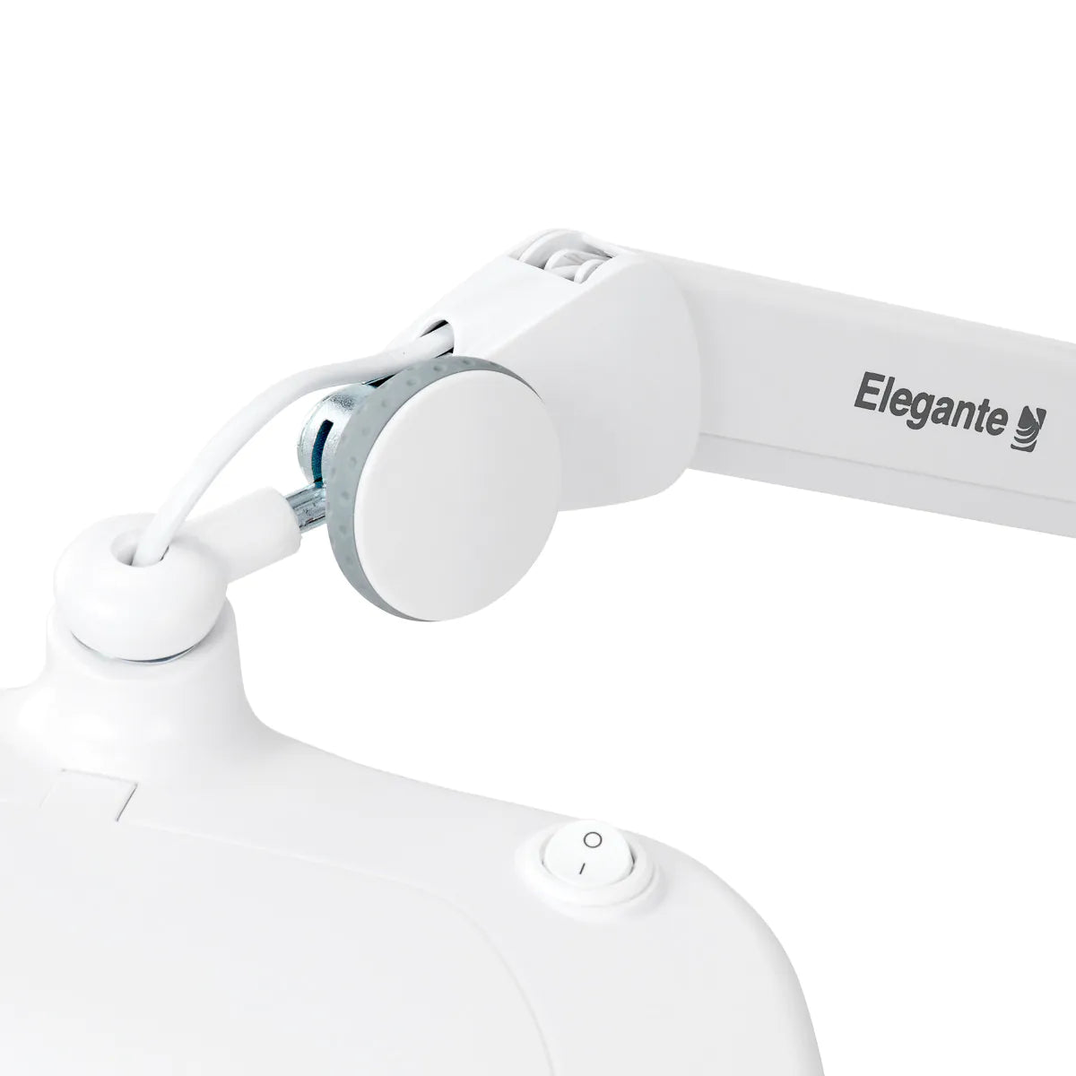 Elegante 6030 magnifying lamp with 60 SMD LEDs for worktops, with adjustable light intensity
