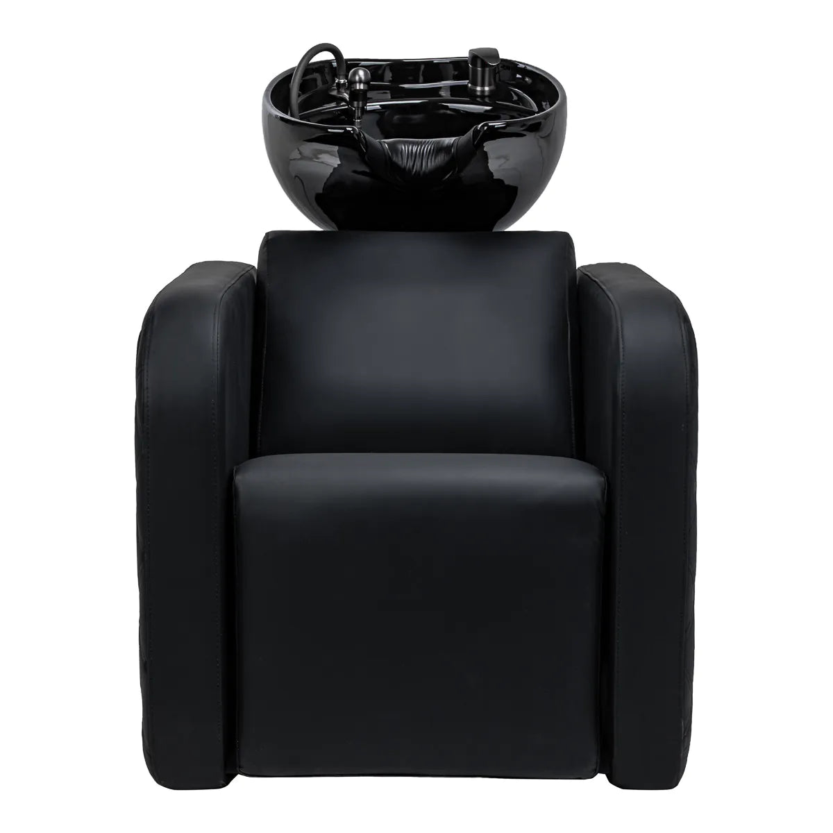 Elektrický kadeřnický mycí box s masážní funkcí Gabbiano Sylvia Plus černý