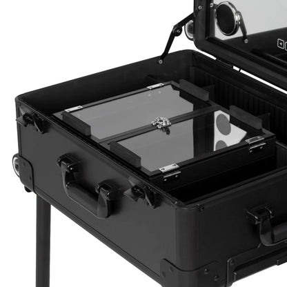 Portable speaker stand with speakers Plus black