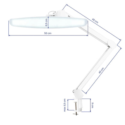 LED workshop lamp Elegante white