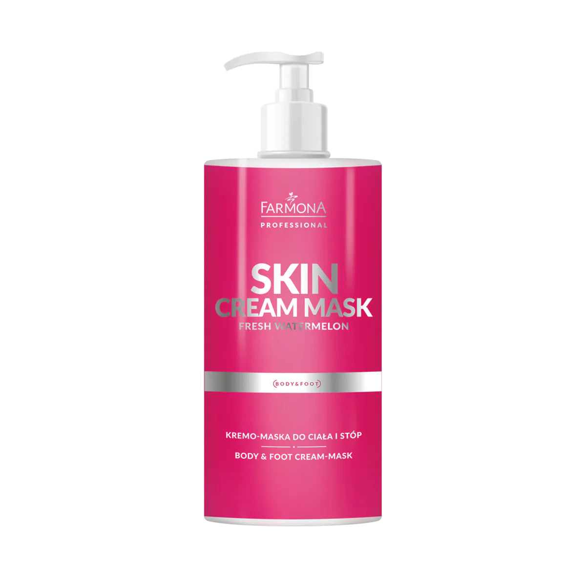 Farmona Skin Cream Mask Fresh Watermelon – Krémová maska na tělo a nohy s vodním melounem 500 ml