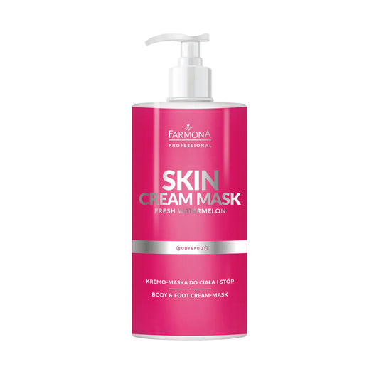 Farmona Skin Cream Mask Fresh Watermelon – Krémová maska na tělo a nohy s vodním melounem 500 ml