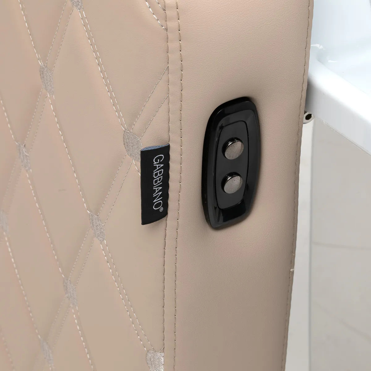 Elektrický kadeřnický mycí box s masážní funkcí Gabbiano Ines béžový