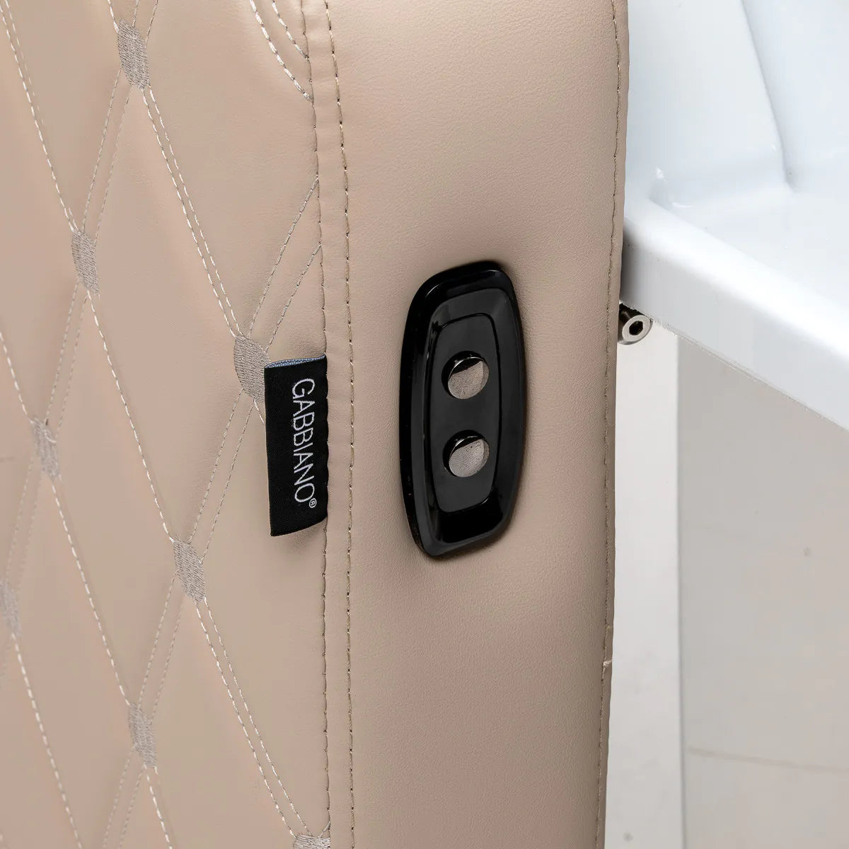Elektrický kadeřnický mycí box s masážní funkcí Gabbiano Ines béžový