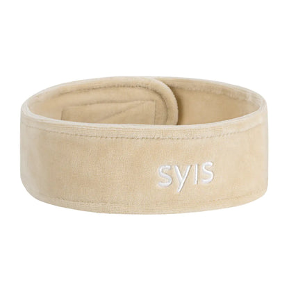 Beauty headband SYIS velour beige