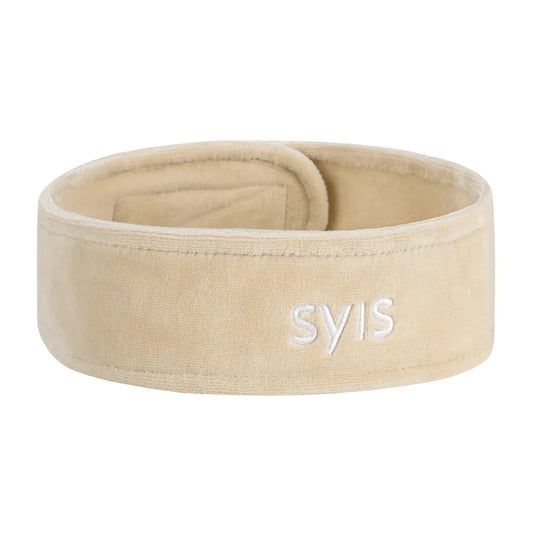 Beauty headband SYIS velour beige