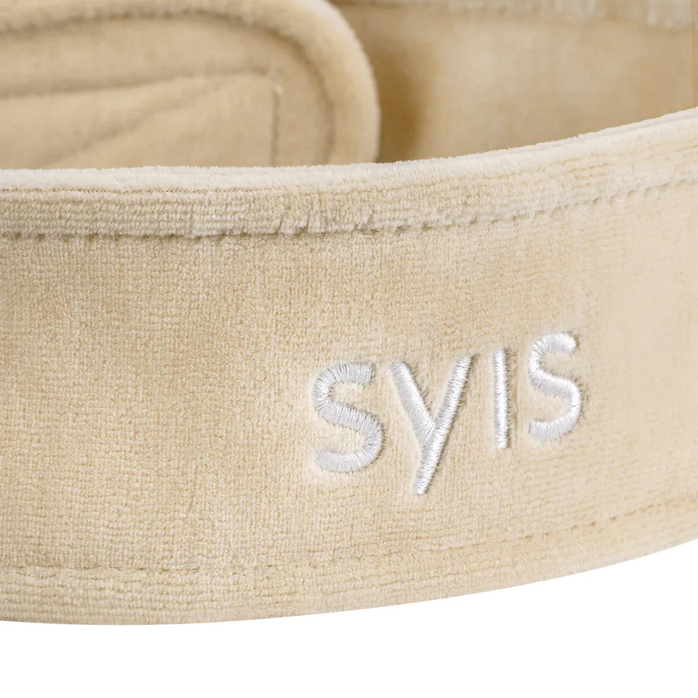 Beauty headband SYIS velour beige