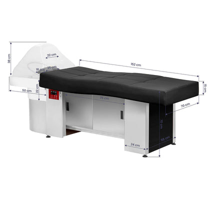 Gabbiano Kopfwaschbecken Head Spa 017B schwarz