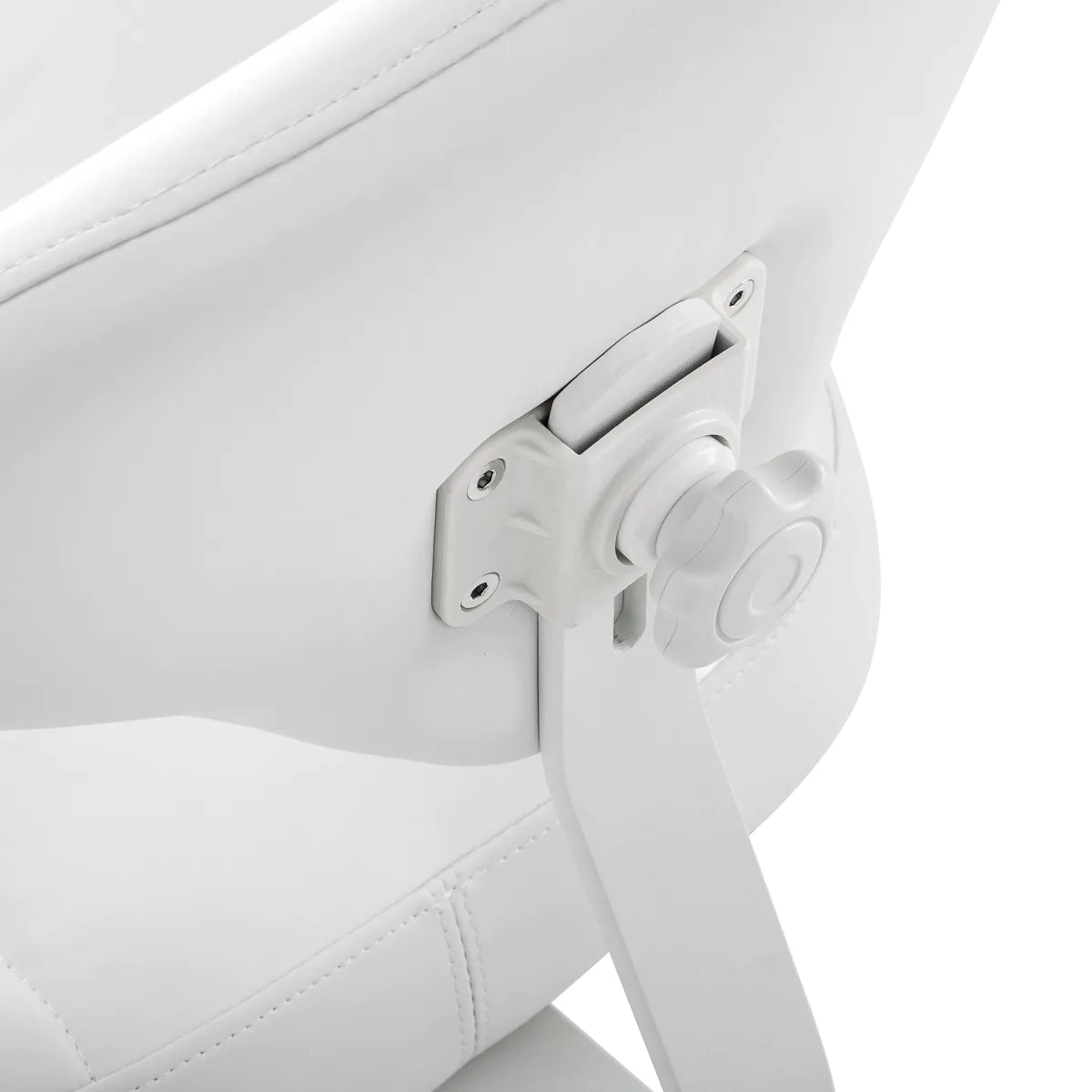 Cosmetic stool Azzurro 156-F bump-up snow-white