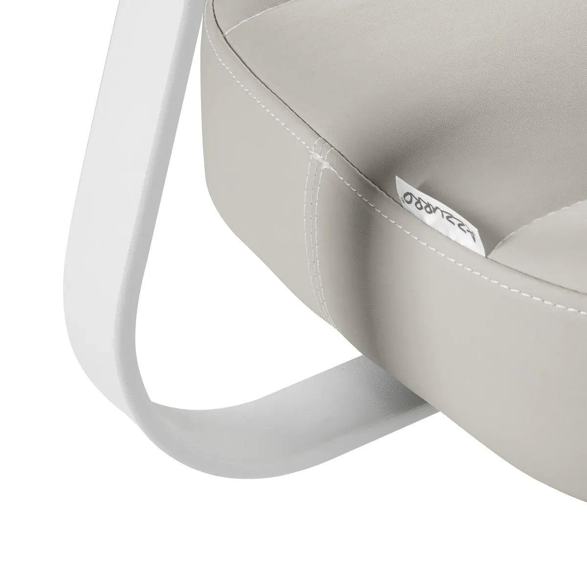 Cosmetic stool Azzurro 156-F bump-up grey