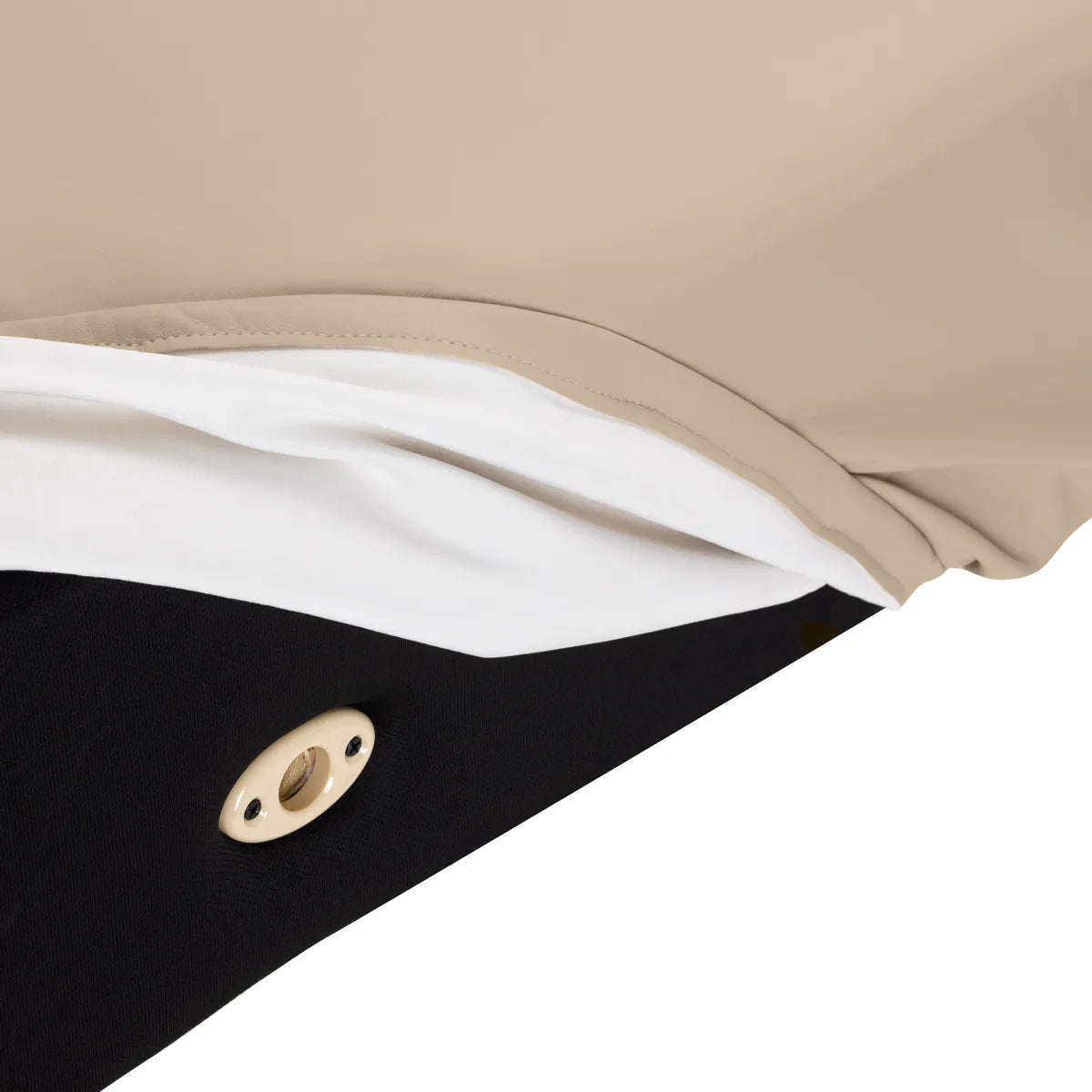 SPA lounger Sillon Siesta beige with light brown base