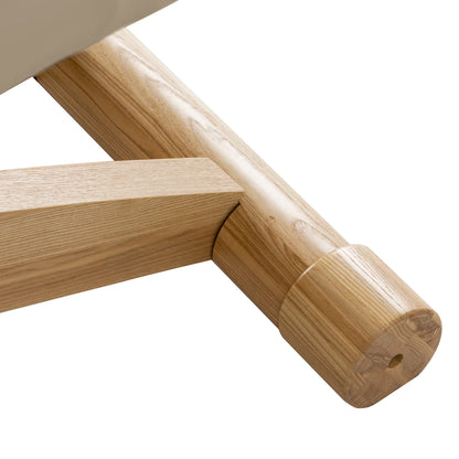SPA lounger Sillon Siesta beige with light brown base