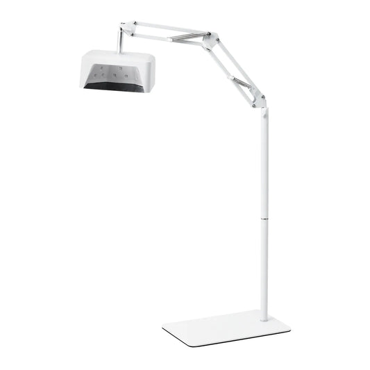 UV LED lampa Glow 112 s kovovou základnou 48W na pedikúru na stojanu