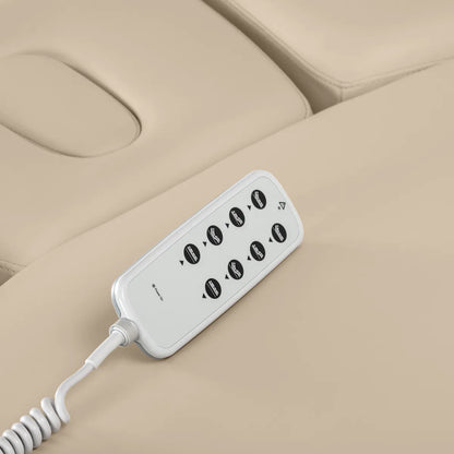 SPA lounger Sillon Relax beige with black base