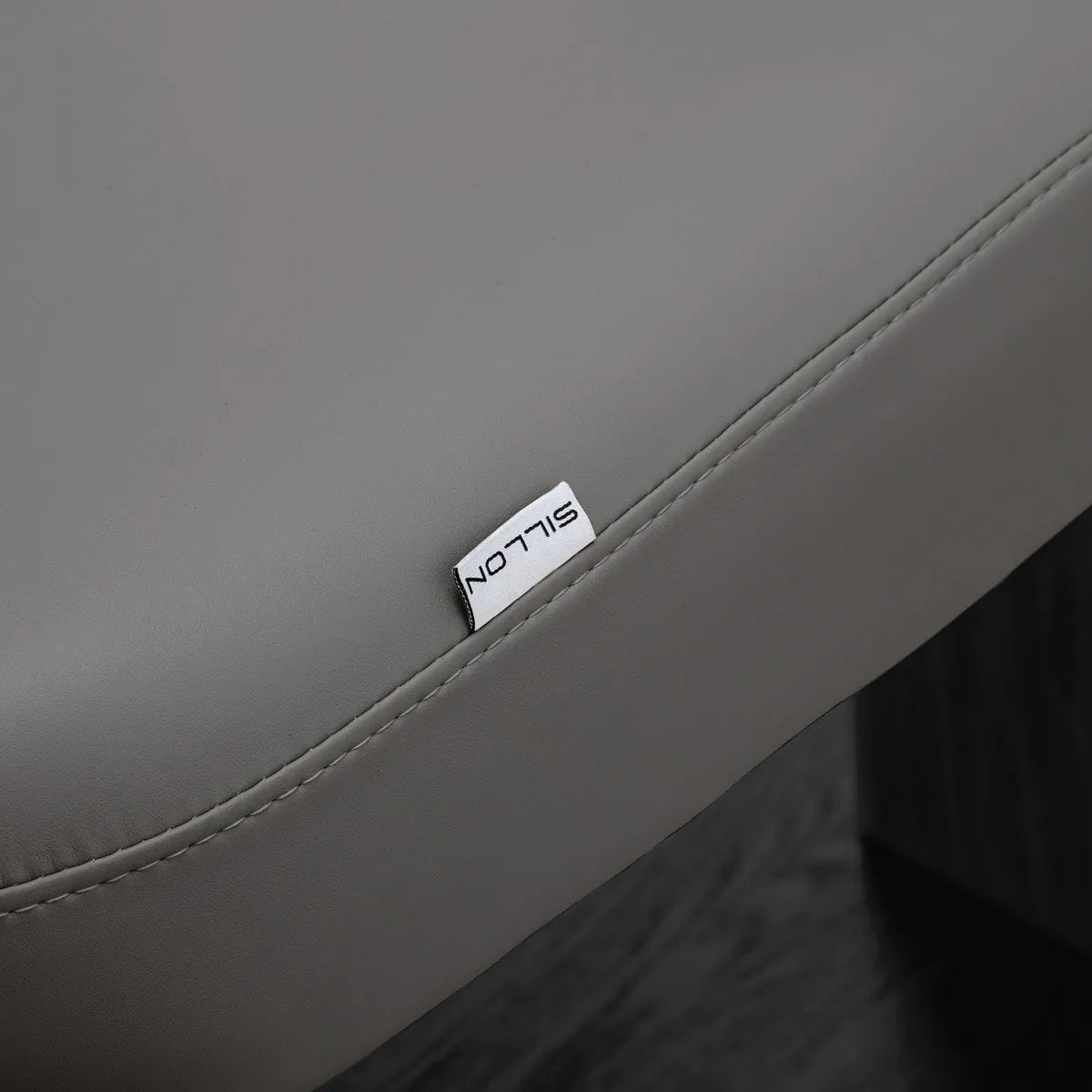 SPA lounger Sillon Relax grey with black base