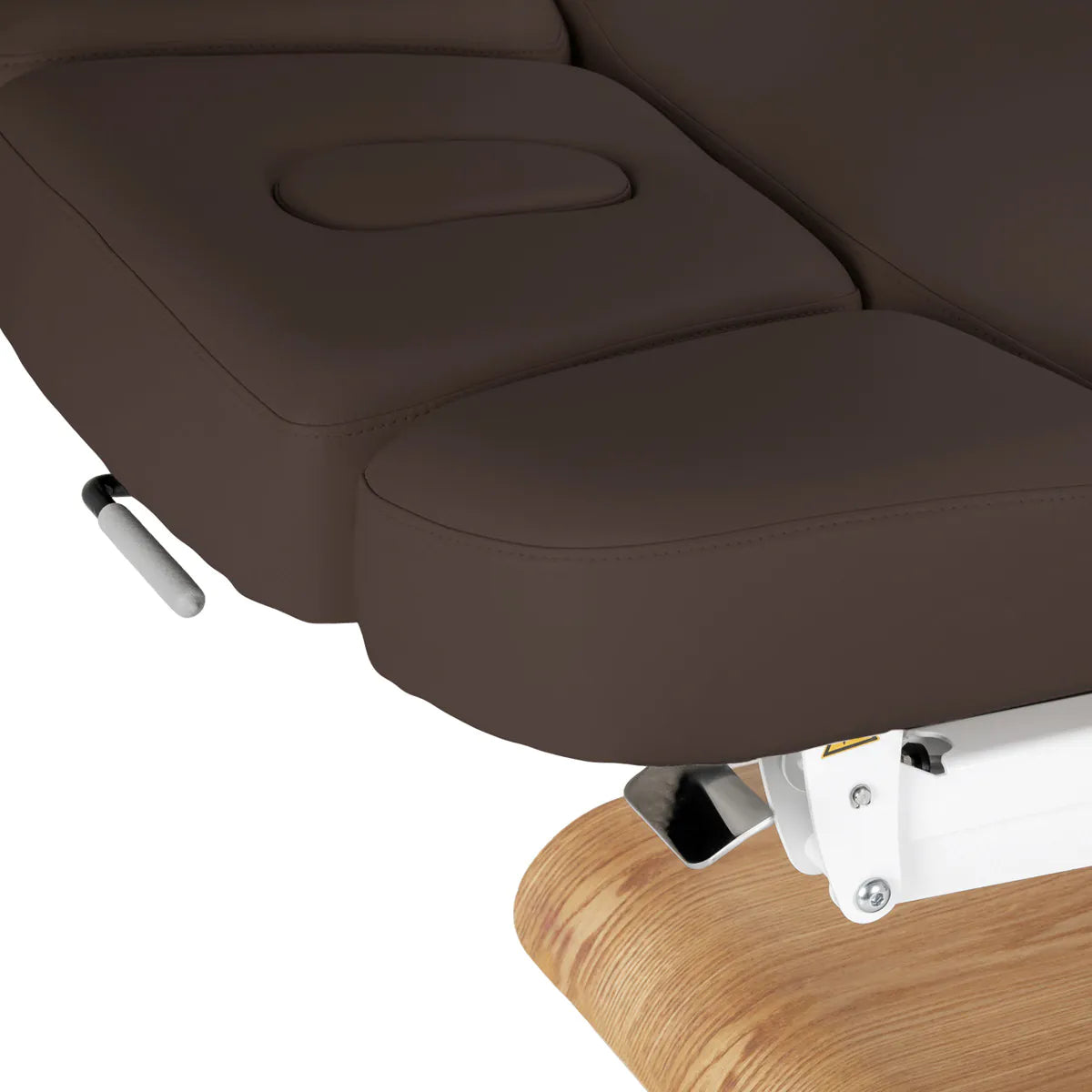 SPA lehátko Sillon Relax tmavě hnědé se světle hnědou podstavou