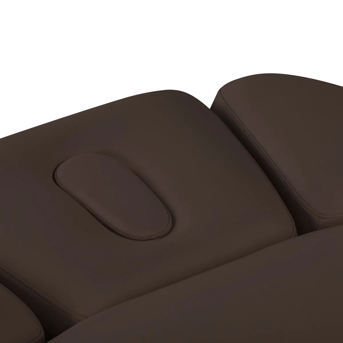 SPA lehátko Sillon Relax tmavě hnědé se světle hnědou podstavou