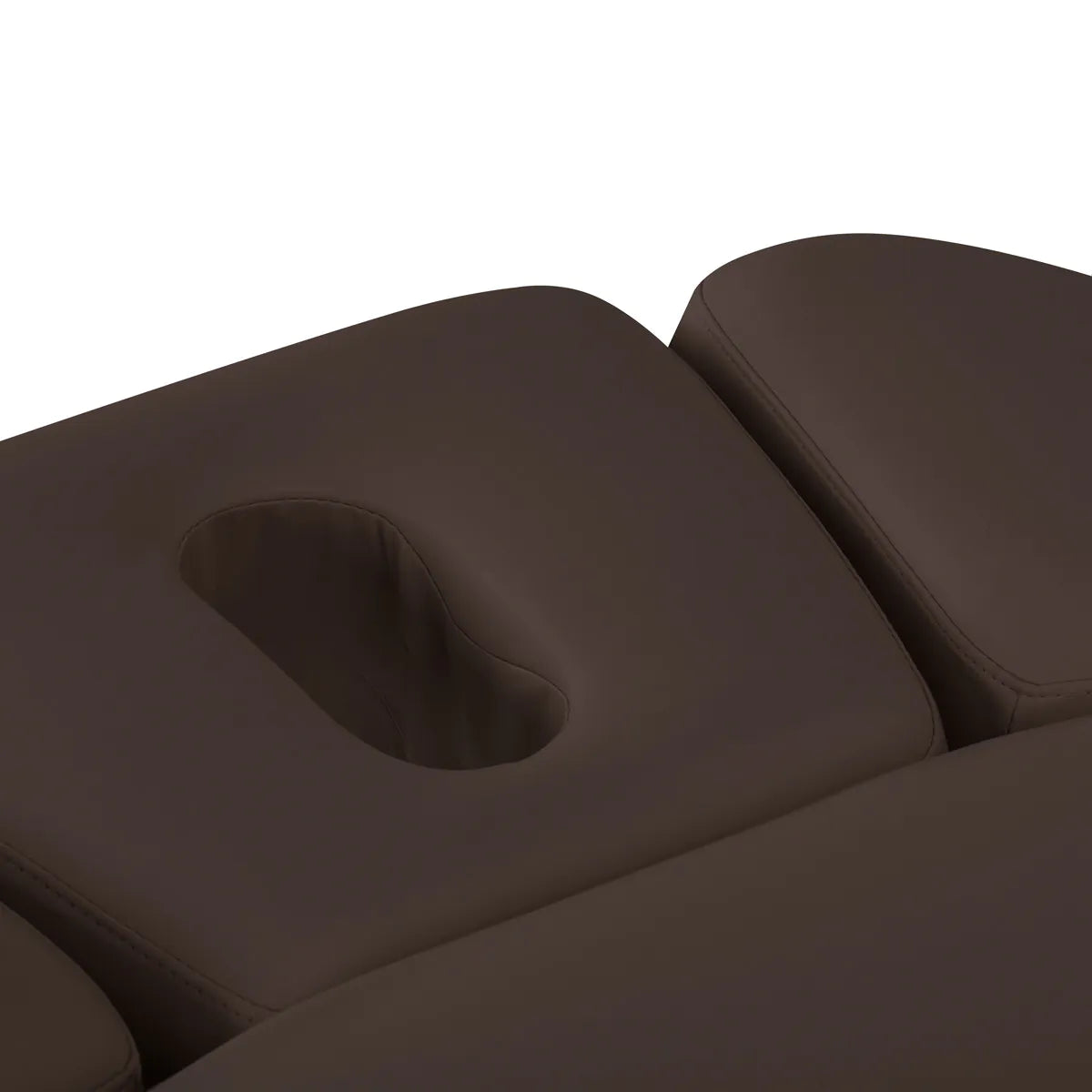 SPA lehátko Sillon Relax tmavě hnědé se světle hnědou podstavou