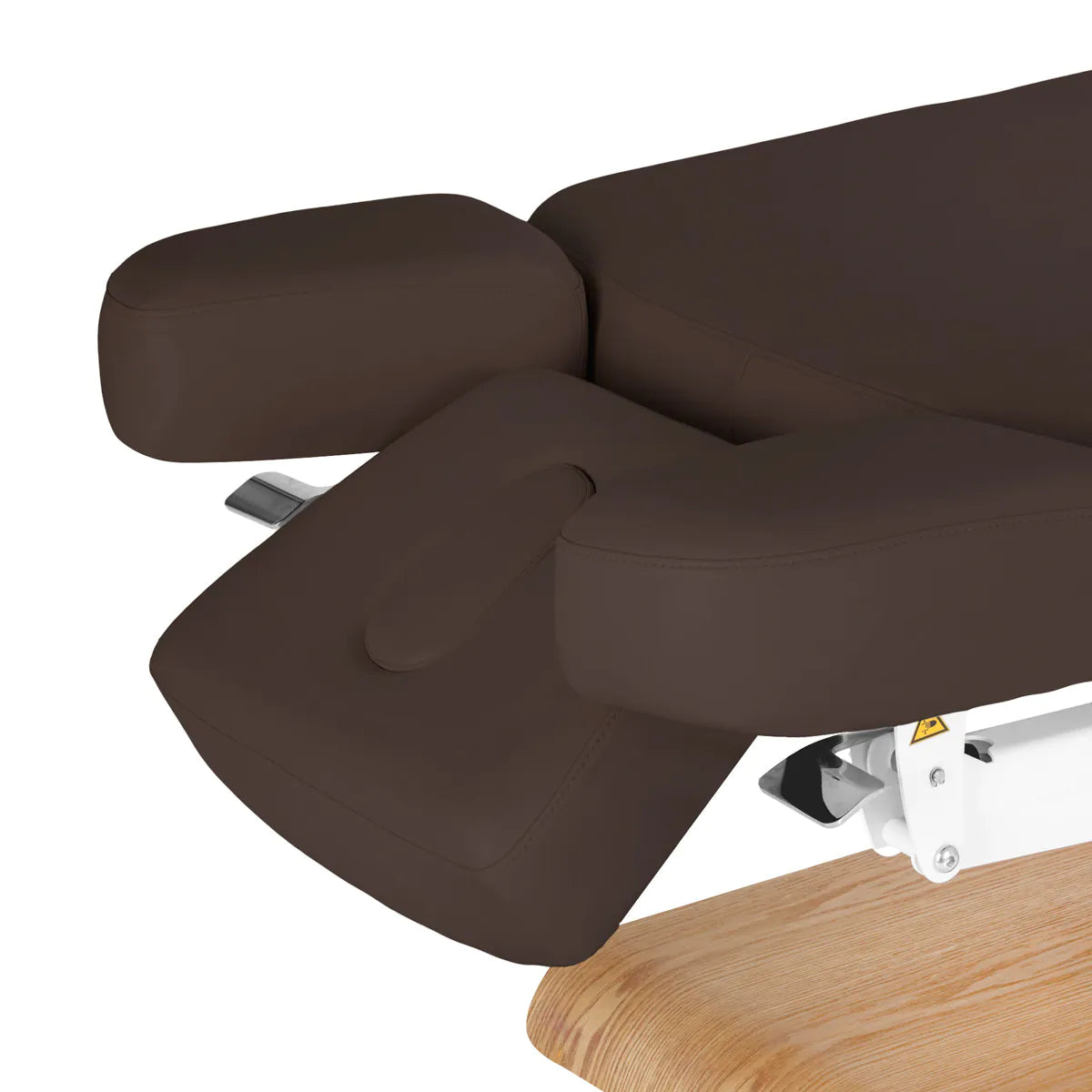 SPA lehátko Sillon Relax tmavě hnědé se světle hnědou podstavou