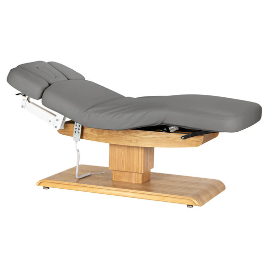 SPA lounger Sillon Relax grey with light brown base