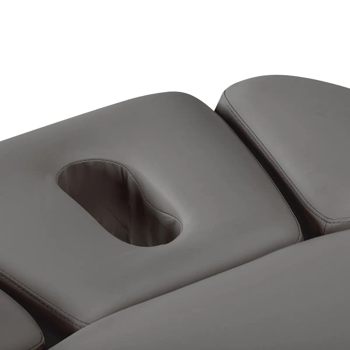 SPA lehátko Sillon Relax šedé se světle hnědou podnoží
