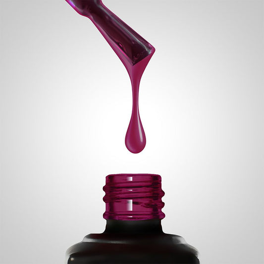Gelový lak na sklo SLOWIANKA 164 Burgundy Glass 10g