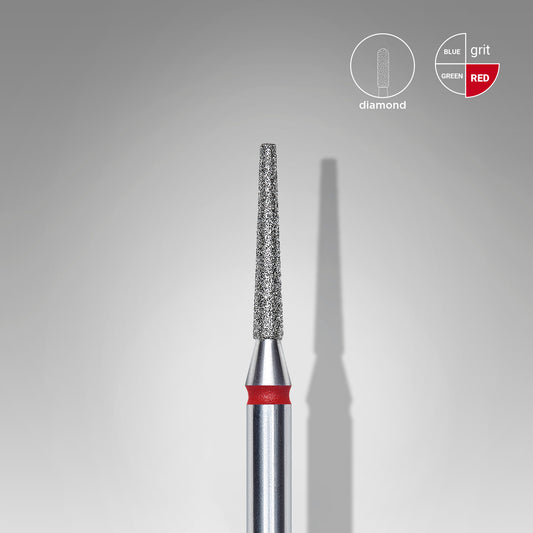 Diamantový vrták na hřebíky frustum červený EXPERT průměr hlavy 1,6 mm / pracovní část 10 mm - STALEKS